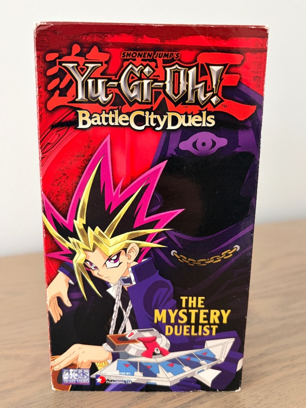 Yu-Gi-Oh! Battle City Duels, Volume 1, The Mystery Duelist, 1996, VHS, Cassette